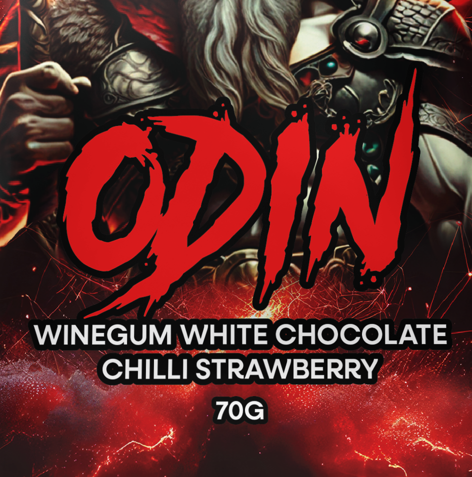 VIKING - ODIN, WINEGUM W/ WHITE CHOCOLATE, CHILI&STRAWBERRY