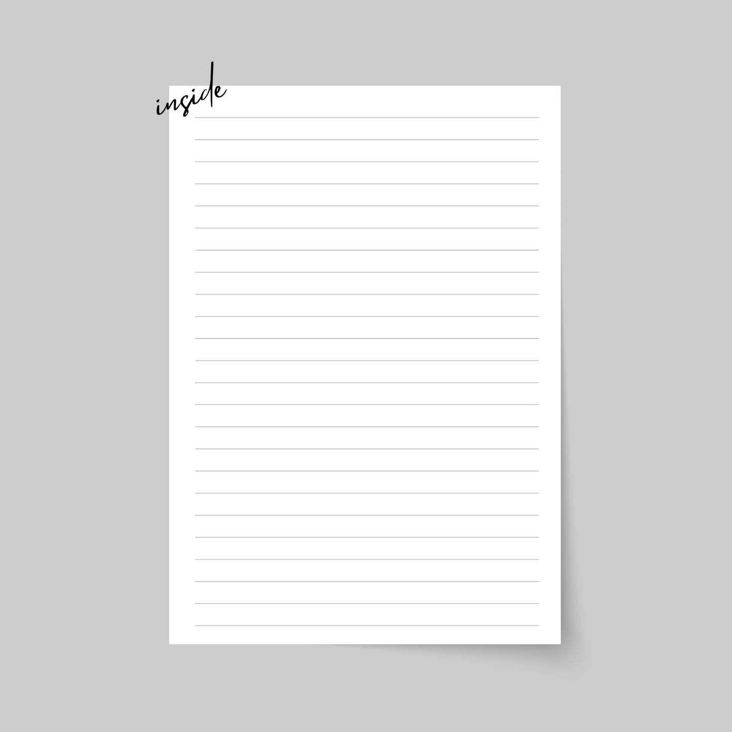 MY BUSY NOTEBOOK - LINED