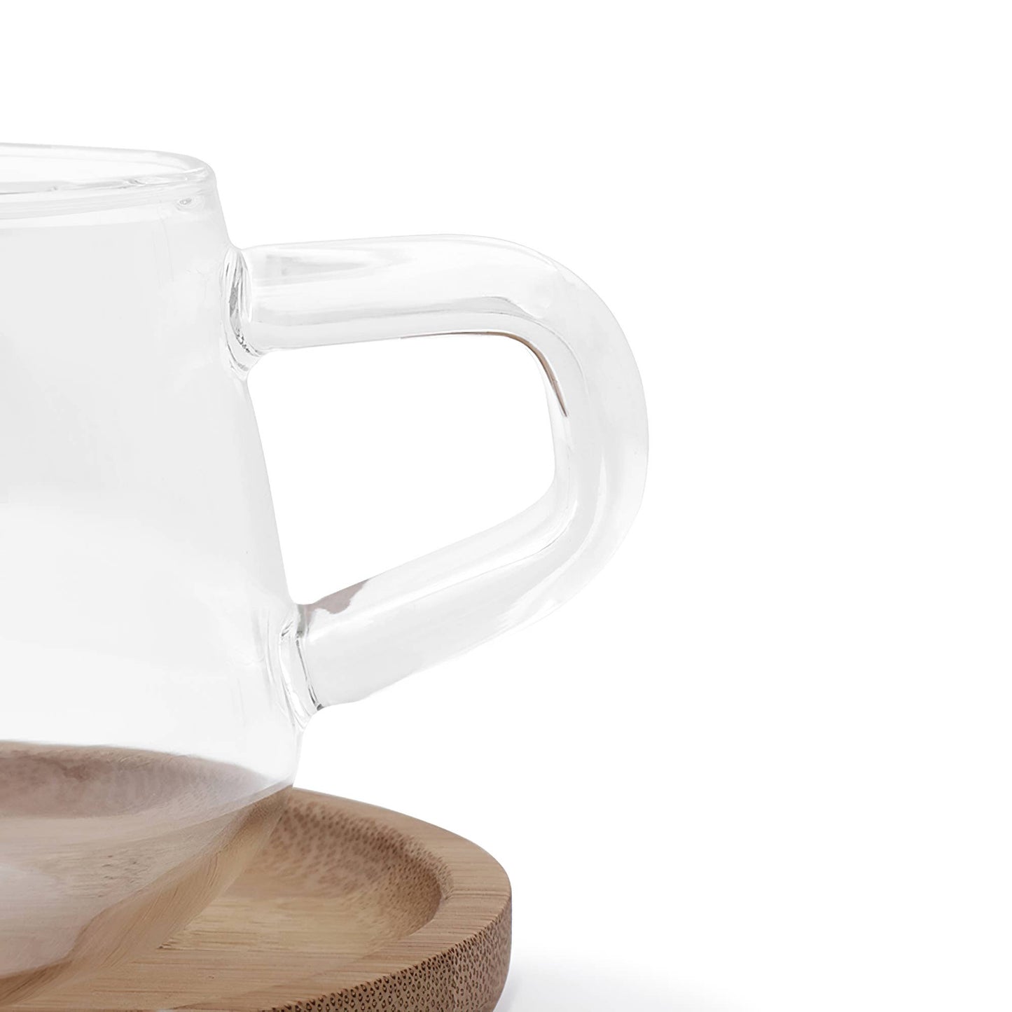 TEA/COFFEE MUG - W/ BAMBOO SAUCER