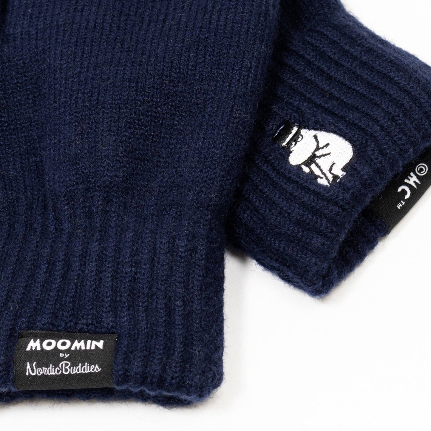 MOOMIN MITTENS - MOOMINPAPPA, NAVY