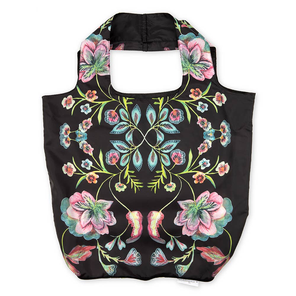 TOTE BAG, REUSABLE - ViNTAGE FLORAL
