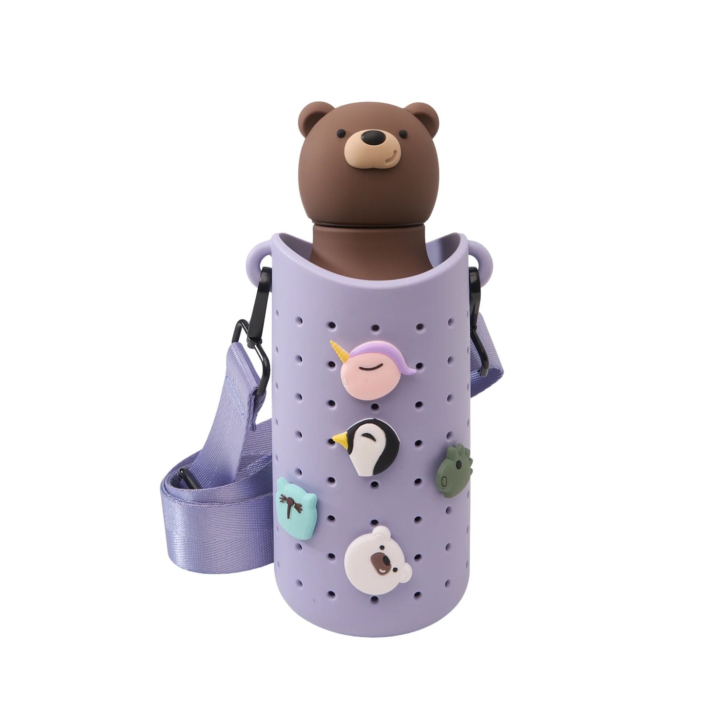 BESTIE WATER BOTTLE - BROWN BEAR