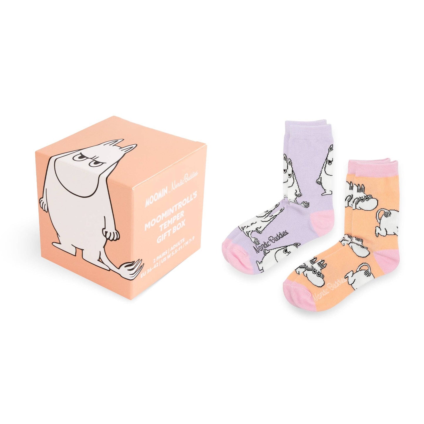 MOOMIN SOCKS, GIFT BOX - TEMPER, WOMEN