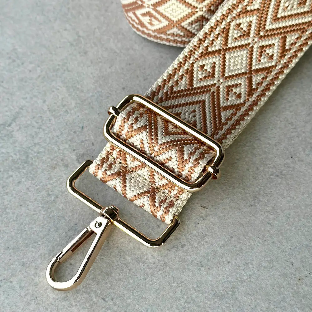 BAG STRAP - UNDERSTATED CHEVRON