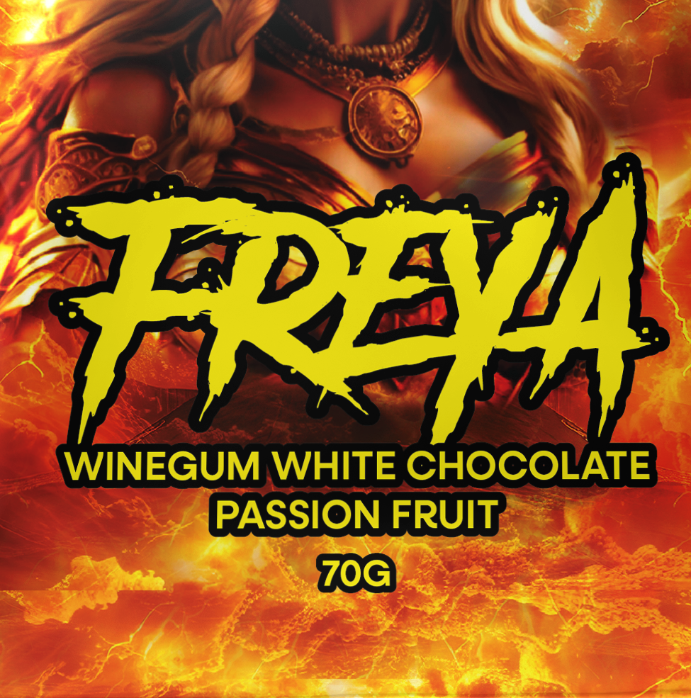 VIKING - FREYA, WINEGUM W/ WHITE CHOCOLATE&PASSIONFRUIT