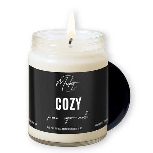 CANDLE (SOY WAX) - COZY 8oz