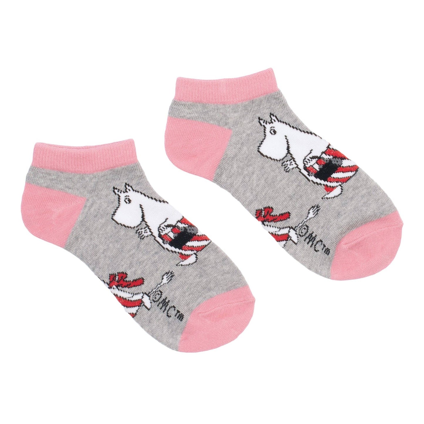 MOOMIN ANKLE SOCKS, MOOMINMAMMA - WOMEN’S, GREY