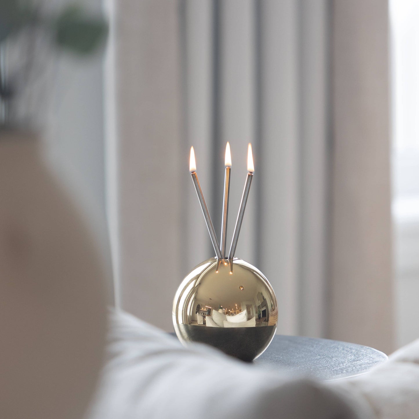 VASE NEVA - GOLD METALLIC
