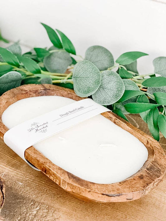 OVAL DOUGH BOWL CANDLE - SUMMER NIGHTS