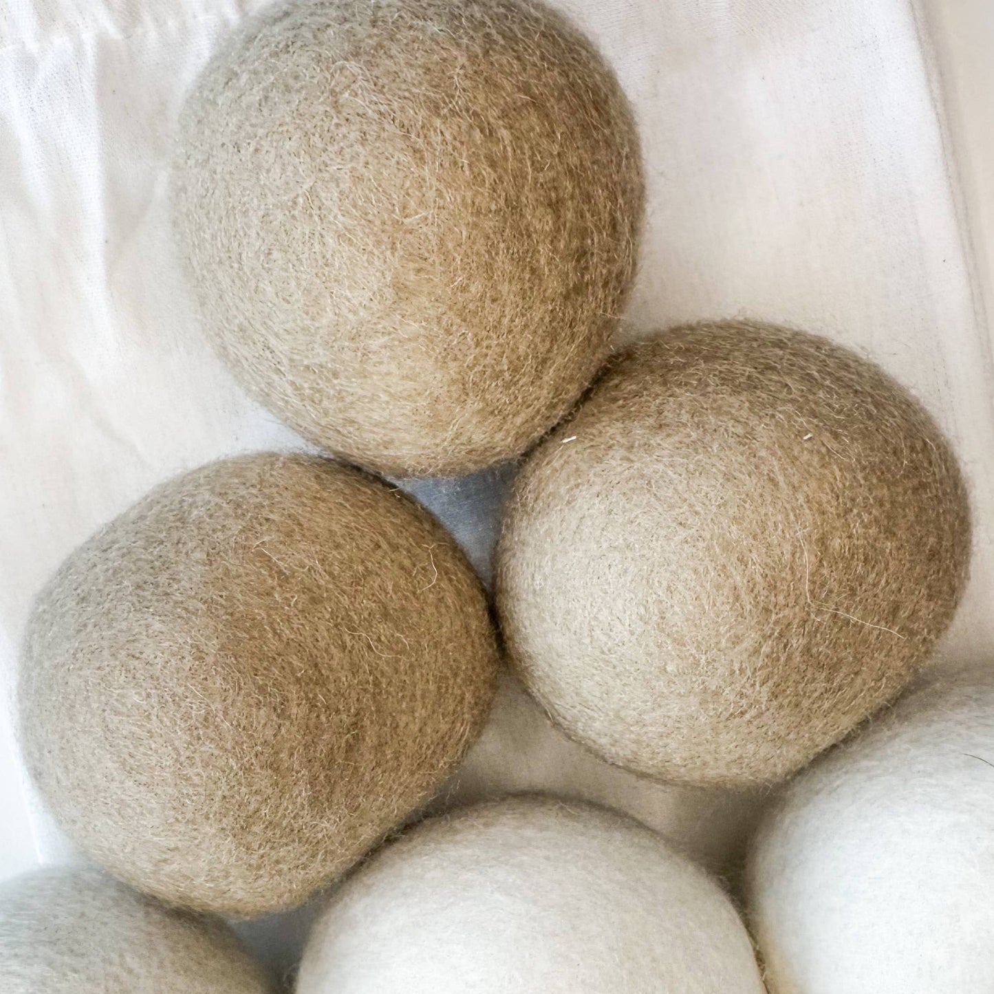 DRYER BALLS, WOOL - HANDMADE