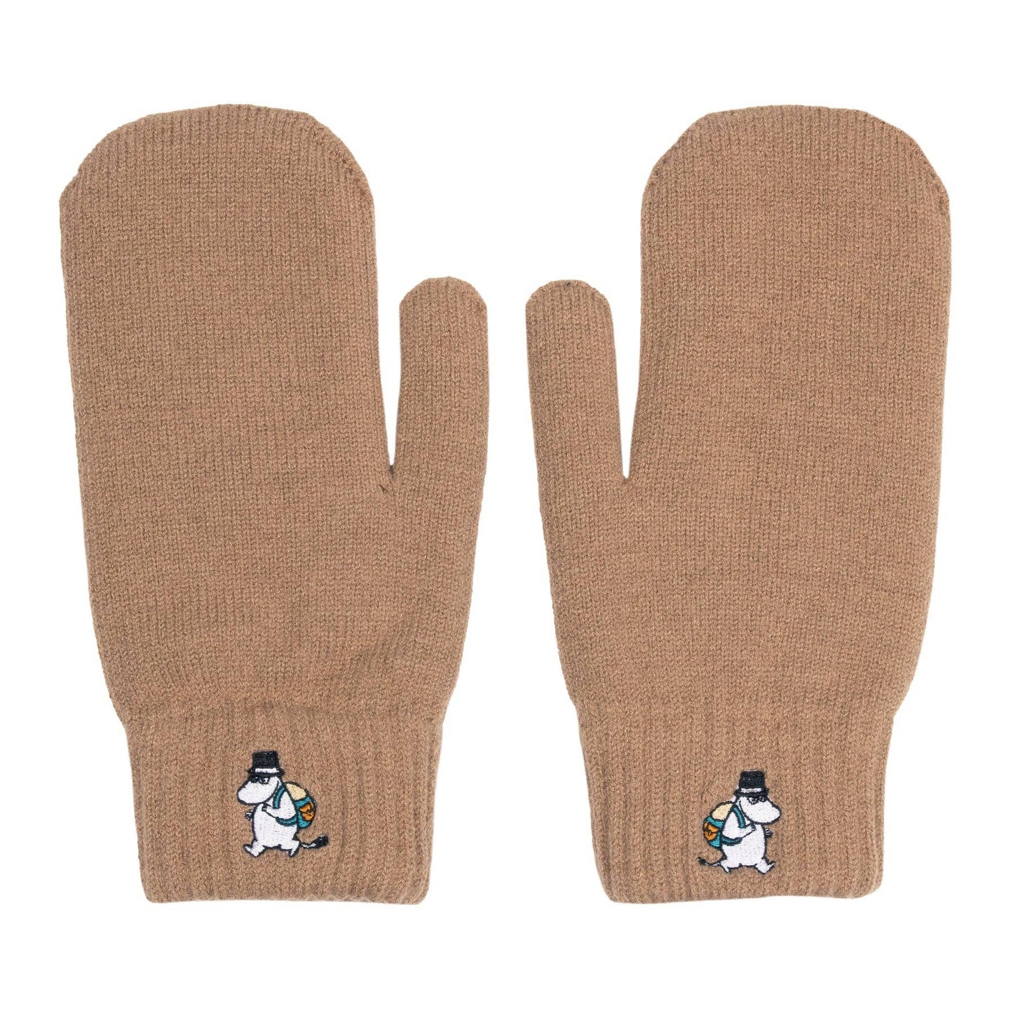 MOOMIN MITTENS - MOOMINPAPPA, CARAMEL