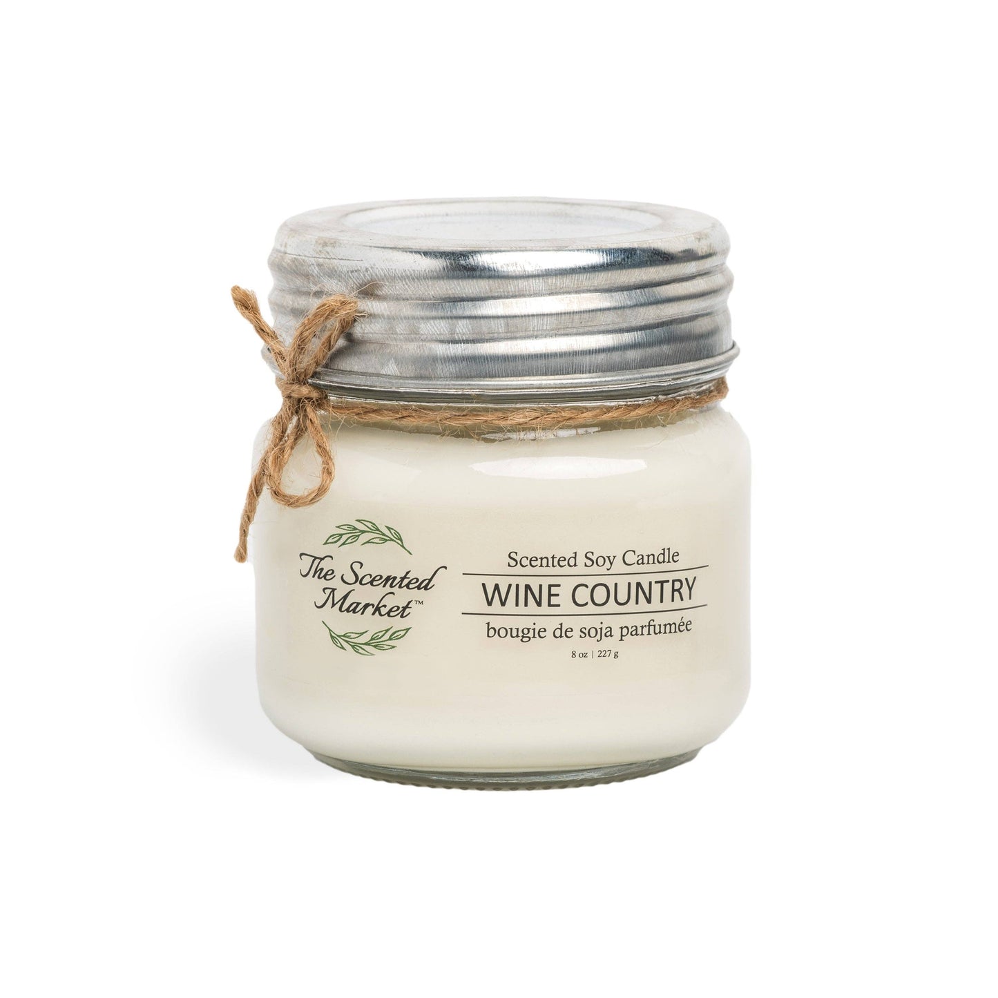 CANDLE (SOY WAX) - WINE COUNTRY 8oz