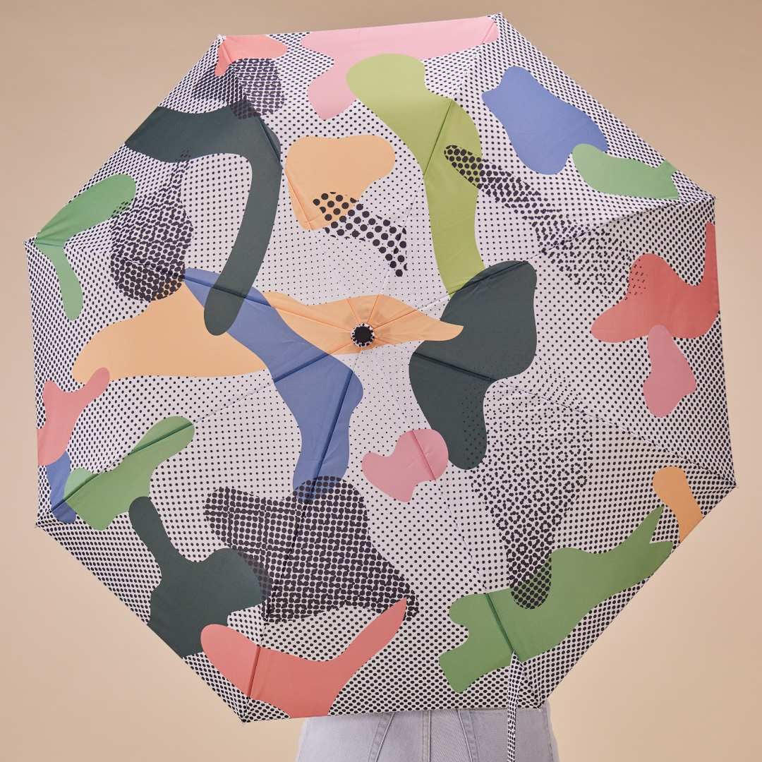 DUCKHEAD UMBRELLA, MULTI - DOTS