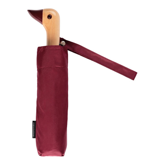 DUCKHEAD UMBRELLA, DARK RED - CHERRY
