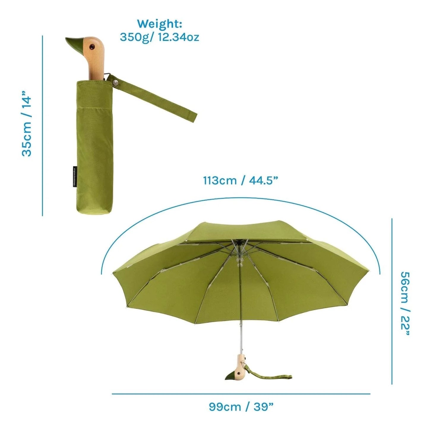 DUCKHEAD UMBRELLA, OLIVE