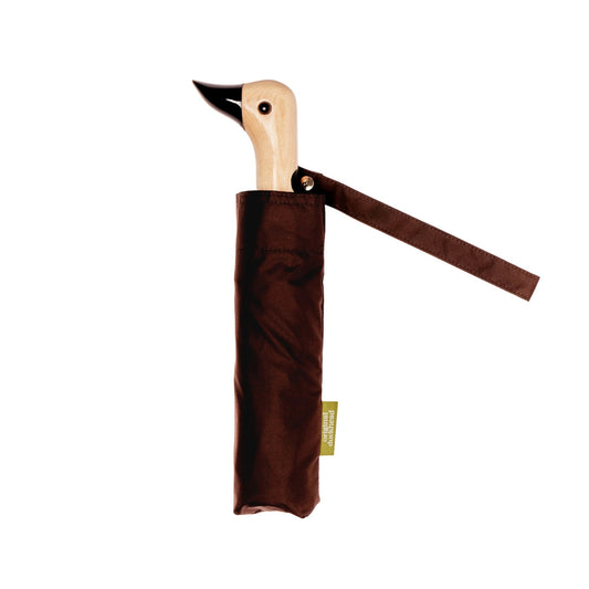 DUCKHEAD UMBRELLA, BROWN - ESPRESSO