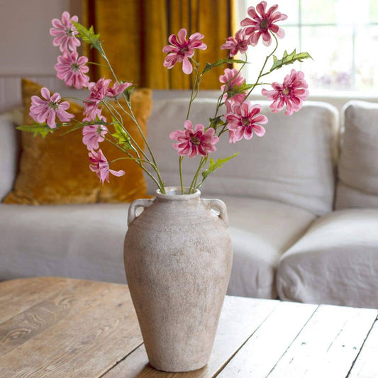 RUSTIC TERRACOTTA VASE - LARGE