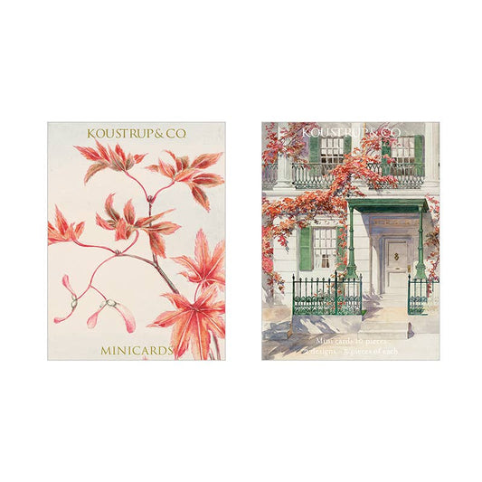 MINICARDS -HOUSE WITH WINE