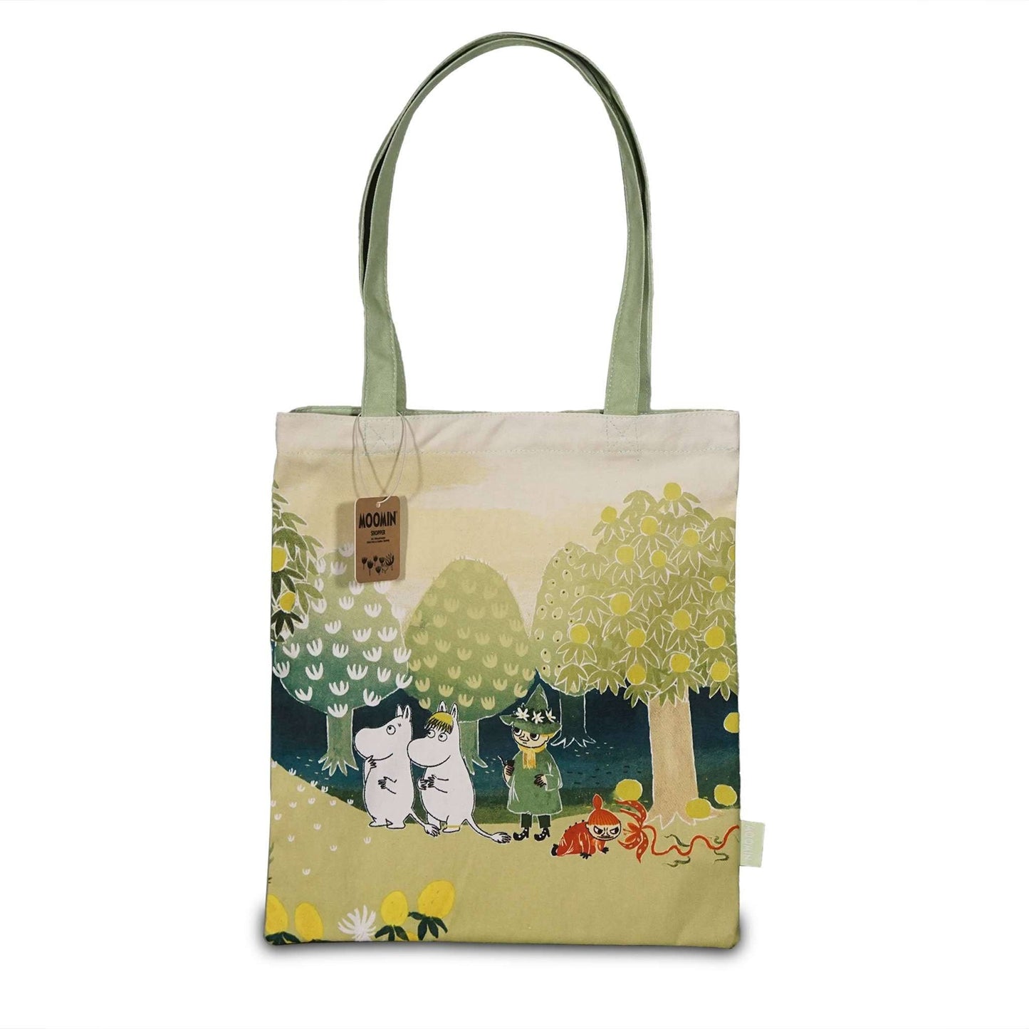 MOOMIN SHOPPER (RECYCLED COTTON) - FOREST