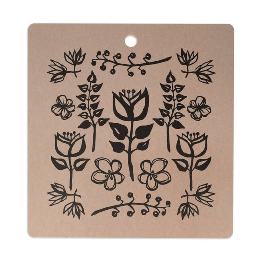 CUTTING BOARD, MAGIC GARDEN - DARK
