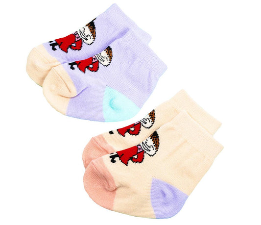 MOOMIN BABY SOCKS, LITTLE MY (DOUBLE PAK)