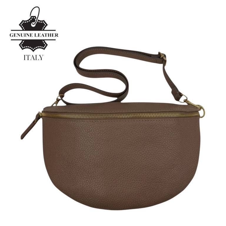 ITALIAN LEATHER - FANNY PACK, LARGE