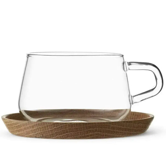 TEA/COFFEE MUG - W/ BAMBOO SAUCER