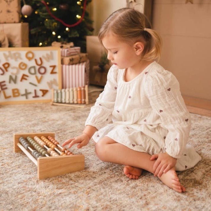 ABACUS, WOODEN - NEUTRAL