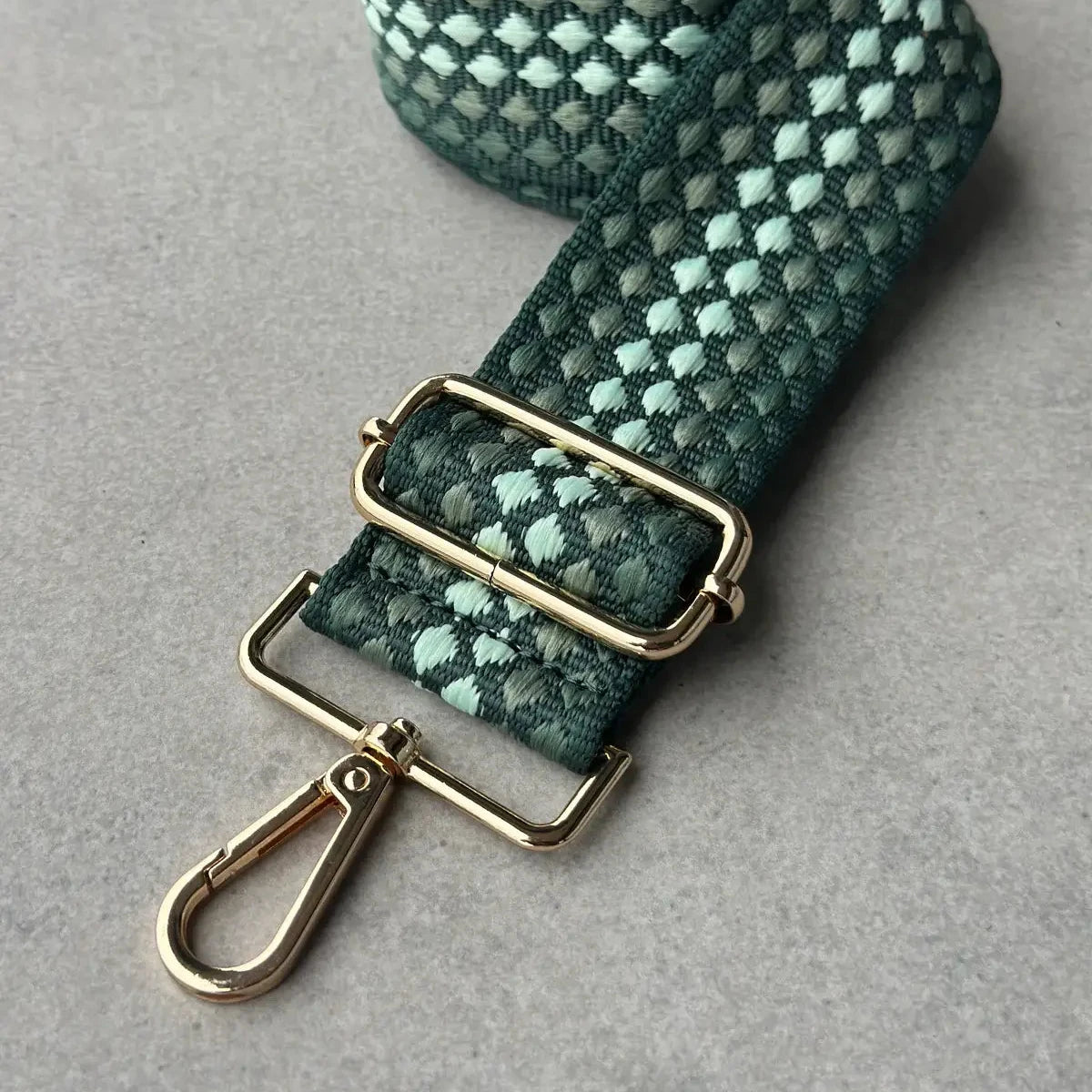 BAG STRAP - SHADES OF GREEN