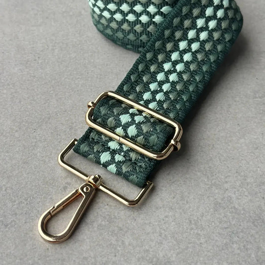 BAG STRAP - SHADES OF GREEN