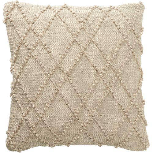 50% OFF! PILLOW, BEIGE OR GREY - AIDA