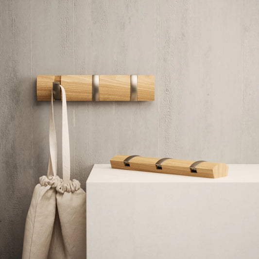 WALL MOUNTED HOOK - NATURAL