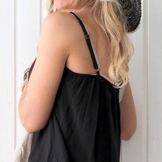NICOLE TOP - BLACK