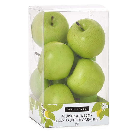 DECOR SET, FAUX APPLES (8pcs)