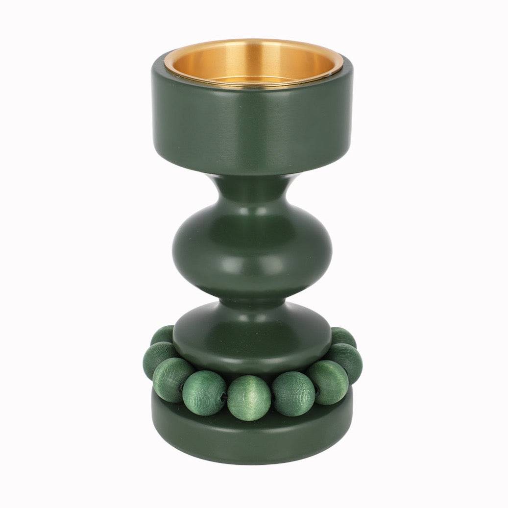 CANDLEHOLDER - AARIKKA PRINSSI, GREEN