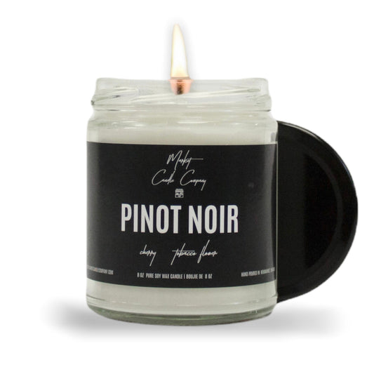 CANDLE, PINOT NOIR (SOY WAX) 8oz