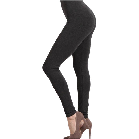 LEGGINGS, TUMMY TUCK - CHARCOAL