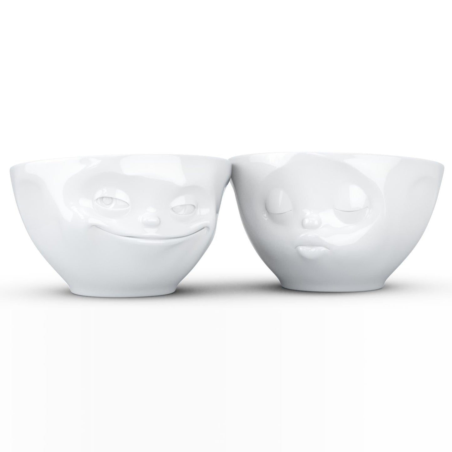 SET OF TWO - GRIN & KISS