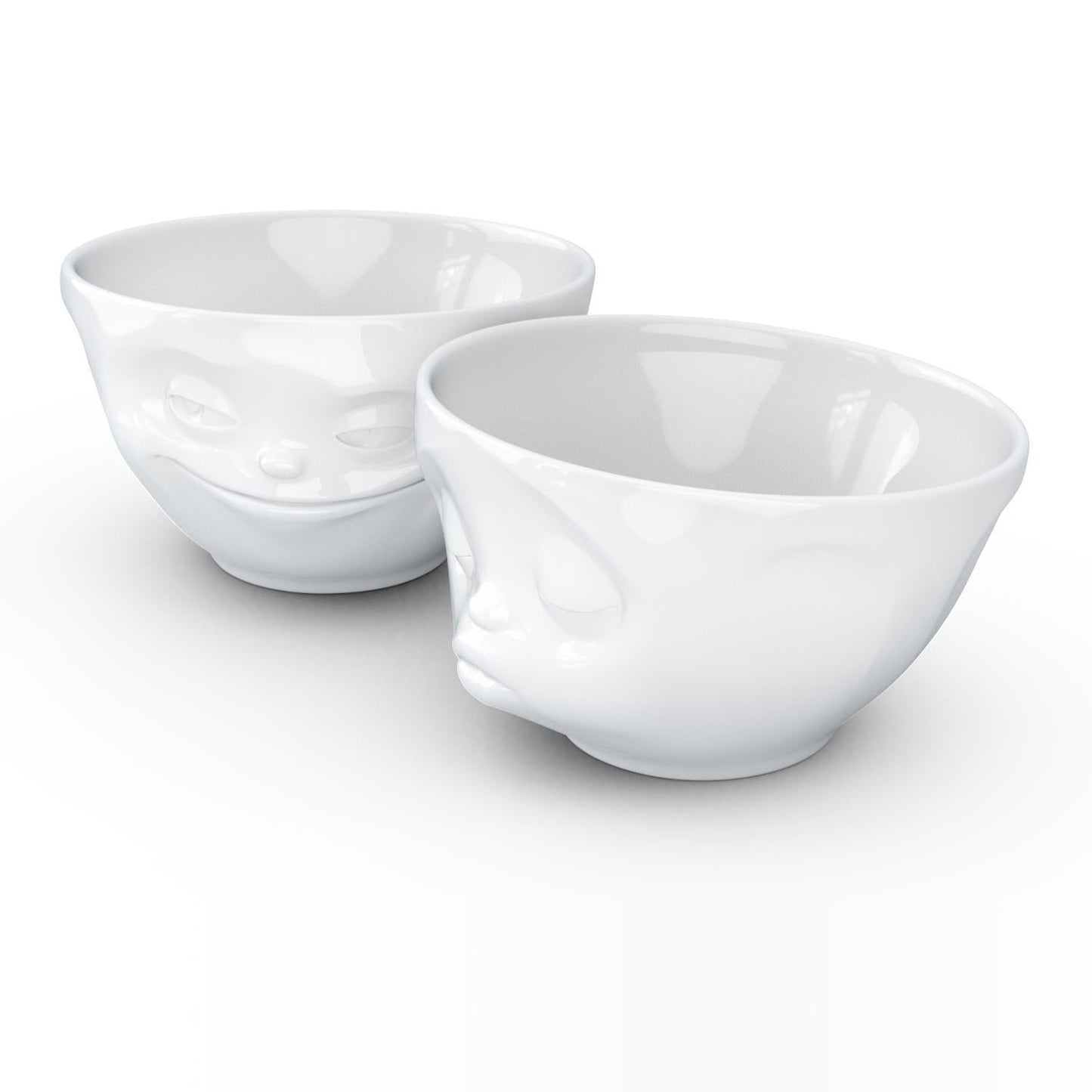SET OF TWO - GRIN & KISS