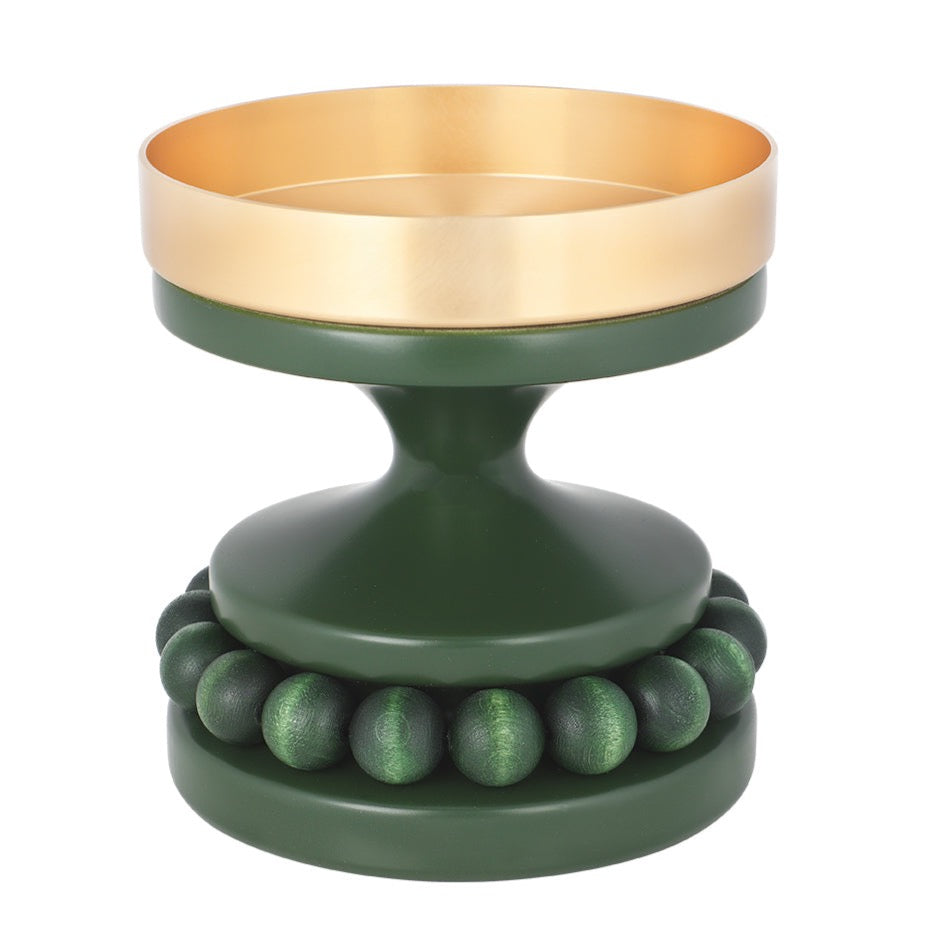 CANDLEHOLDER - AARIKKA RUUSTINNA, GREEN